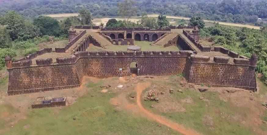 Corjuem Fort, Corjuem, Goa, India